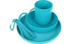 Sea To Summit DeltaLight Solo Camp Set Servies Set Voor 1 Persoon 4 St. Lichtgrijs