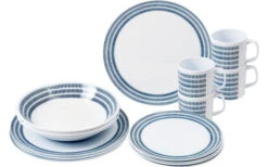 Brunner Bluebay Melamine Set 16 St.