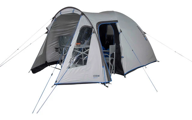 High Peak Tessin 5.0 Koepeltent Met Tunneltent 5 High Peak Tessin 5.0 Koepeltent Met Tunneltent - Afbeelding 3