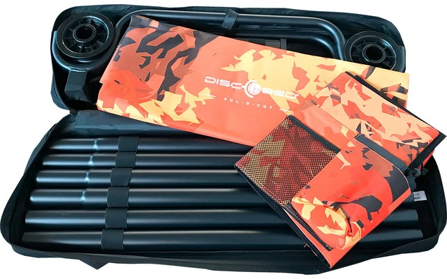Disc-O-Bed Sol-O-Cot Limited Outdoor Edition Campingbedje Met Zijtas 7 Disc-O-Bed Sol-O-Cot Limited Outdoor Edition Campingbedje Met Zijtas - Afbeelding 5