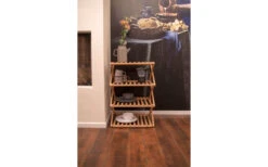 Bo-Camp Urban Outdoor Fitzroy Bamboe Opvouwbare Kast 4 Vakken -Berger 391841 2886572