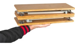 Bo-Camp Urban Outdoor Southwark Bamboe Aluminium Oprolbare Tafel 60 X 40 Cm 9 Bo-Camp Urban Outdoor Southwark Bamboe Aluminium Oprolbare Tafel 60 X 40 Cm -Berger 391853 2892004