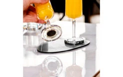 Silwy Metal Nano Gel Placemat Lederlook 40 Cm Zwart -Berger 435600 3104145