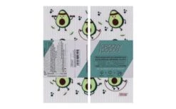 GroovyGoods Ecologische Spons Doek 20 X 17 Cm Avocado
