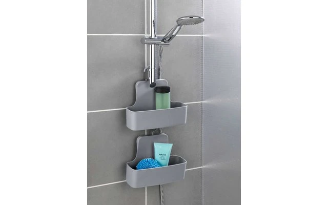 Wenko Douche Caddy Mod. Barcelona Antraciet 7 Wenko Douche Caddy Mod. Barcelona Antraciet - Afbeelding 5