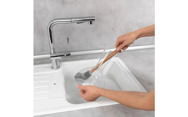 Wenko Silicone Gootsteenborstel Met Flexkop Hollie 4 Wenko Silicone Gootsteenborstel Met Flexkop Hollie - Afbeelding 2