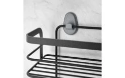 Metaltex Origin LAVA Safefix Haak 2 Stuks Zwart