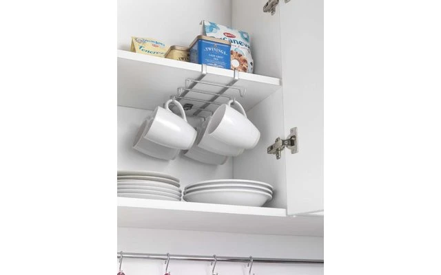 Metaltex MyMug Beker- En Mokhouder Zilver 5 Metaltex MyMug Beker- En Mokhouder Zilver - Afbeelding 3