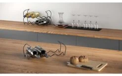 Metaltex WineBar-12 LAVA Stapelbaar Flessenrek Set Van 3 -Berger 497465 3346302