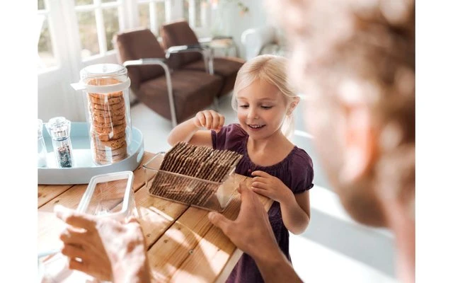 Mepal Stora Knäckebröd Blik 1,6 Liter Wit 4 Mepal Stora Knäckebröd Blik 1,6 Liter Wit - Afbeelding 2