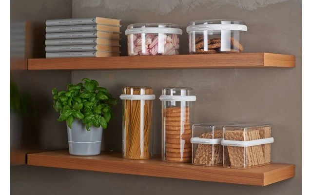 Mepal Stora Knäckebröd Blik 1,6 Liter Wit 5 Mepal Stora Knäckebröd Blik 1,6 Liter Wit - Afbeelding 3