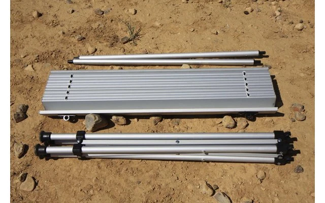 Basic Nature Reisstoel Oprolbare Tafel Klein 70 X 70 Cm 5 Basic Nature Reisstoel Oprolbare Tafel Klein 70 X 70 Cm - Afbeelding 3