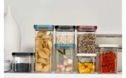 Mepal Omnia Rechthoekige Voorraadpot 700 Ml Zwart -Berger 504359 3435288