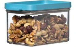 Mepal Omnia Rechthoekige Voorraadpot 700 Ml Zwart