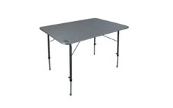 Bo-Camp Opvouwbare Tafel In Hoogte Verstelbaar 100 X 70 X 70 Cm