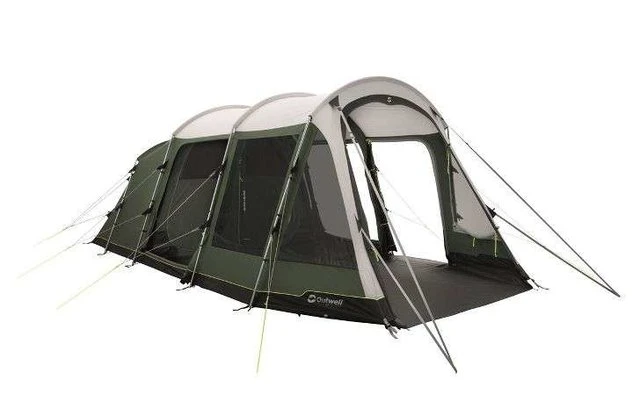 Outwell Yosemite Lake 4TC Drie Kamer Tunneltent Donker Blad 3 Outwell Yosemite Lake 4TC Drie Kamer Tunneltent Donker Blad