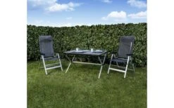 Brunner Skye Opvouwbare Vierpootstoel Met Verstelbare Rugleuning Grijs