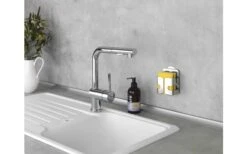 Wenko Turbo-Loc Roestvrij Stalen Sponshouder, Bevestiging Zonder Boren -Berger 516248 3543938