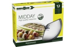 Brunner Midday Cosmic Melamine Servies Set 12 St. -Berger 532563 3647393