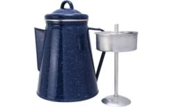 Origin Outdoors Emaille Koffiepot 1,8 Liter Blauw