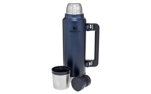 Stanley Classic Legendary Roestvrijstalen Drinkfles 1,4 Liter Nachtblauw 6 Stanley Classic Legendary Roestvrijstalen Drinkfles 1,4 Liter Nachtblauw - Afbeelding 4