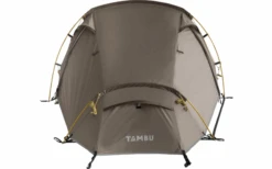 Tambu Natuna 2 Persoons Trekking Tunnel Tent Bruin -Berger 575951 3933663