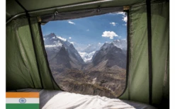 Gordigear Daktent Plus Voor 4 Personen Met Opbergruimte 180 X 320 Cm Grijs -Berger 585615 3986331