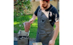 Fennek Grillschort Gewaxt Grijs -Berger 605823 4451899