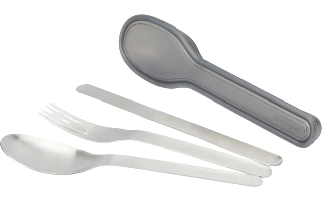 Black+Blum Black En Blum Bestek Set Roestvrij Staal 3-delig 20 Cm Zilver 5 Black+Blum Black En Blum Bestek Set Roestvrij Staal 3-delig 20 Cm Zilver - Afbeelding 3