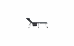 Crespo AA-363 Lounger Air Elite Ligstoel Donkergrijs