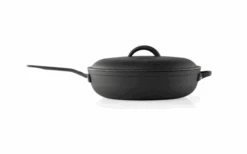 GSI Guidecast Koekenpan Gietijzer Met Deksel 30 Cm -Berger 646407 4581576