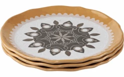 Rebel Outdoor Dessertbord 22 Cm Bruin -Berger 668328 4579104 1