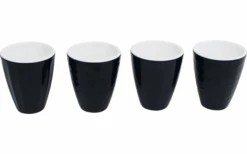 Gimex Eierdopjes Set Royal 4 Stuks Zwart/wit