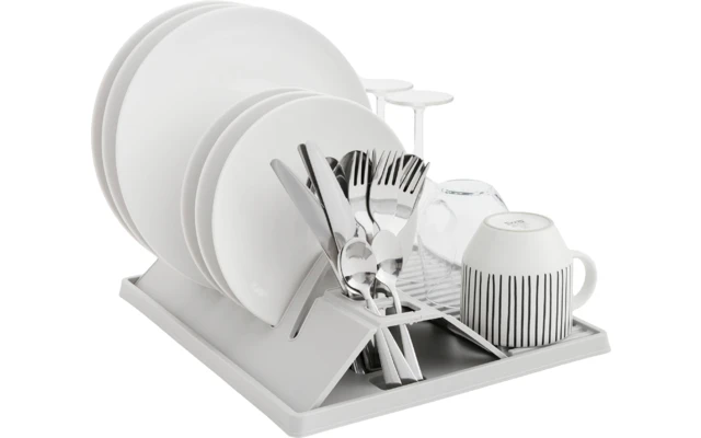 Rotho Spacewonder Vaatwasser Opvouwbaar Cool Grijs 4 Rotho Spacewonder Vaatwasser Opvouwbaar Cool Grijs - Afbeelding 2