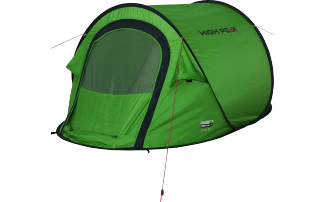 High Peak Vision 2 Enkel Dak Pop Up Werptent Groen 5 High Peak Vision 2 Enkel Dak Pop Up Werptent Groen - Afbeelding 3