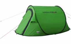 High Peak Vision 2 Enkel Dak Pop Up Tent Zwart -Berger 712310 4827938 1