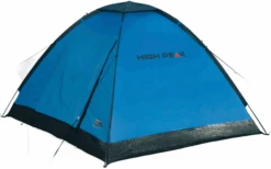 High Peak Beaver 3 Vrijstaande Koepeltent Met Enkel Dak 3 Personen Blauw/grijs
