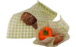 Origin Outdoors Bijenwasdoekjes Set Van 2 Donker Bouw Gestippeld -Berger 720446 4922057