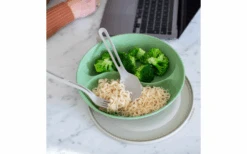 Koziol Connect Separee Menubord Met Deksel 1,5 Liter Natuur Woestijnzand -Berger 728537 4917062