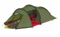 High Peak Falcon 3 Persoons Tunneltent Met Front Donkergroen