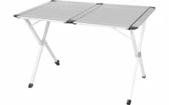 High Peak Olvera Aluminium Kampeertafel 110 X 72 X 70 Cm Zilver
