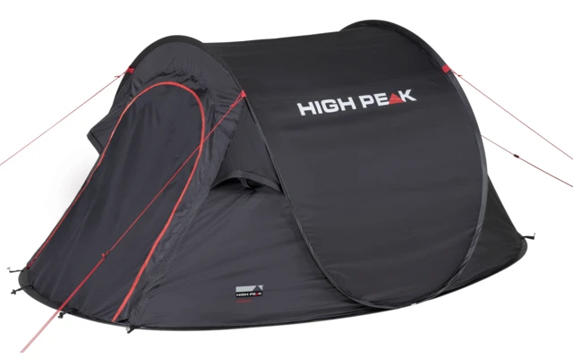 High Peak Vision 2 Enkel Dak Pop Up Werptent Groen 8 High Peak Vision 2 Enkel Dak Pop Up Werptent Groen - Afbeelding 6