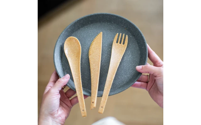 Koziol Rio Bestekset 3 Stuks Natuurhout 4 Koziol Rio Bestekset 3 Stuks Natuurhout - Afbeelding 2