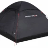 High Peak Monodome XL Vrijstaande Koepeltent Met Enkel Dak 4 Personen Zwart -Berger 733790 5033969