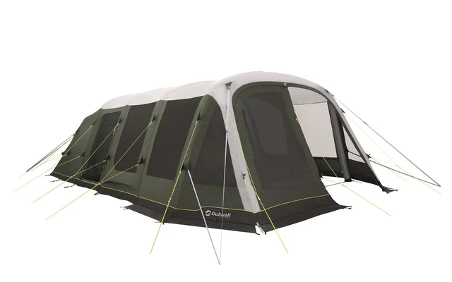 Outwell Queensdale 8PA Opblaasbare Tunneltent Vijf Ruimte Voor 8 Personen 3 Outwell Queensdale 8PA Opblaasbare Tunneltent Vijf Ruimte Voor 8 Personen