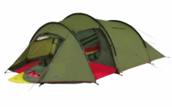 High Peak Falcon 4 Persoons Tunneltent Met Front Donkergroen