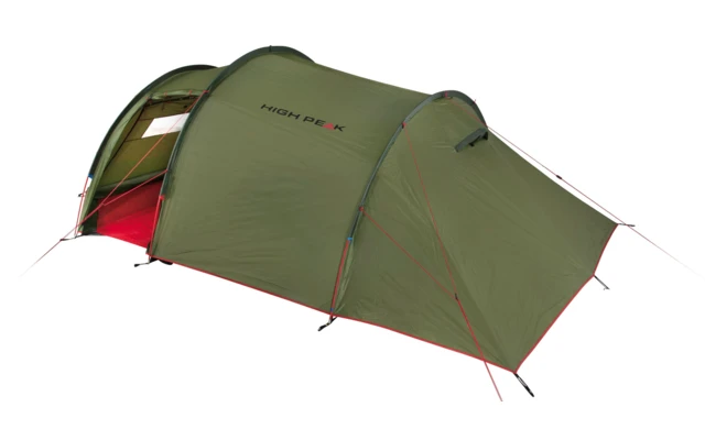 High Peak Falcon 4 Persoons Tunneltent Met Front Donkergroen 5 High Peak Falcon 4 Persoons Tunneltent Met Front Donkergroen - Afbeelding 3