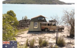 Gordigear Daktent 180 Plus Voor 4 Personen Met Luifel 180 X 320 Cm Grijs -Berger 737414 4968809