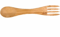 Origin Outdoors Bamboe Spork Bestek 2 In 1 Lepel En Vork Beige