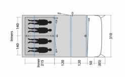 Outwell Avondale 4PA -Berger 748517 5009087